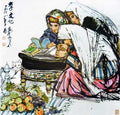 chinese masters paintings huang zhou hz0030 A4 Photo Print