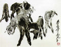chinese masters paintings huang zhou hz0036 A4 Photo Print