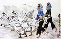 chinese masters paintings huang zhou hz0047 A4 Photo Print