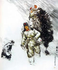 chinese masters paintings huang zhou hz006 A4 Photo Print