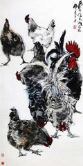 chinese masters paintings huang zhou hz0095 A4 Photo Print