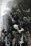 chinese masters paintings li keran lkr0027 A4 Photo Print