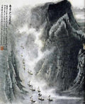 chinese masters paintings li keran lkr0029 A4 Photo Print
