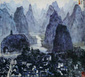 chinese masters paintings li keran lkr0053 A4 Photo Print
