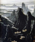 chinese masters paintings li keran lkr0056 A4 Photo Print