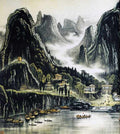 chinese masters paintings li keran lkr006 A4 Photo Print