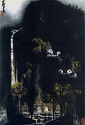 chinese masters paintings li keran lkr0075 A4 Photo Print
