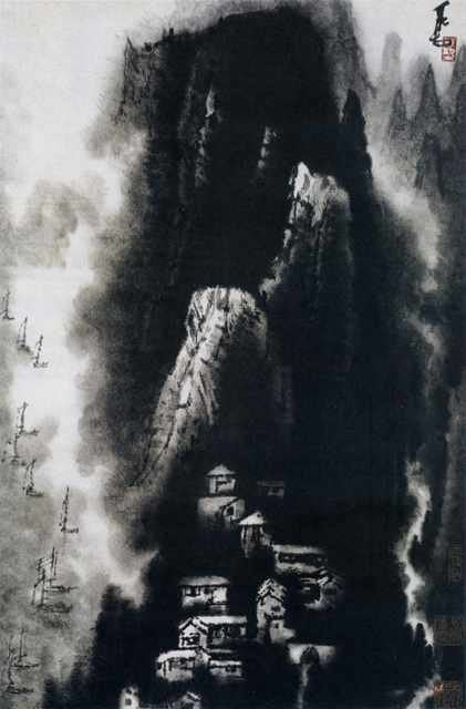 chinese masters paintings li keran lkr0092 A4 Photo Print