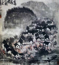 chinese masters paintings li keran lkr0094 A4 Photo Print