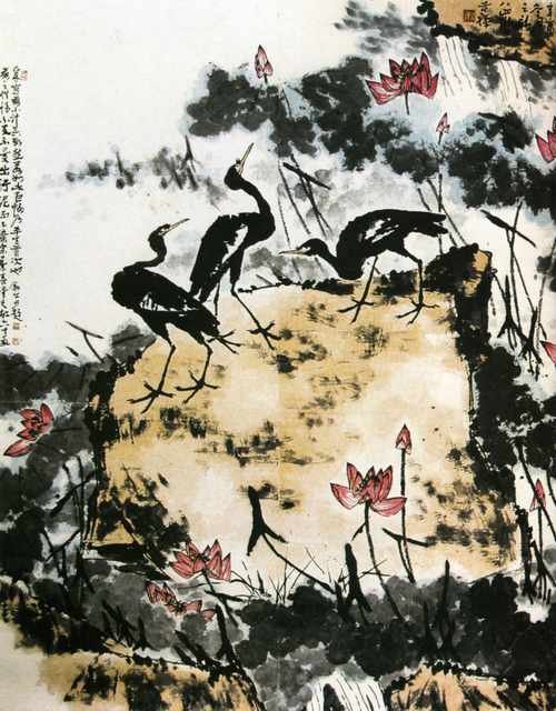 chinese masters paintings li kuchan lkc0015 A4 Photo Print