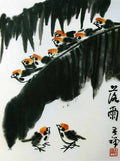 chinese masters paintings li kuchan lkc0016 A4 Photo Print