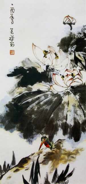 chinese masters paintings li kuchan lkc0020 A4 Photo Print