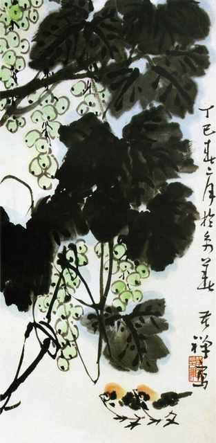chinese masters paintings li kuchan lkc0033 A4 Photo Print