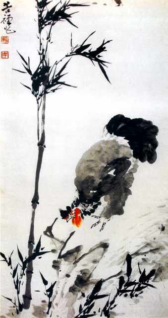 chinese masters paintings li kuchan lkc0080 A4 Photo Print