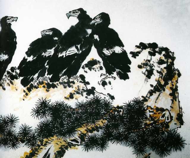 chinese masters paintings li kuchan lkc0089 A4 Photo Print