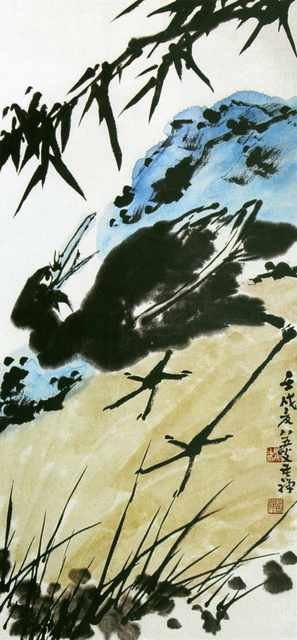 chinese masters paintings li kuchan lkc0094 A4 Photo Print