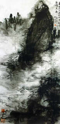 chinese masters paintings liu haishu lhs001 A4 Photo Print