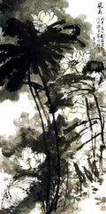 chinese masters paintings liu haishu lhs00104 A4 Photo Print