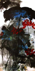 chinese masters paintings liu haishu lhs0039 A4 Photo Print