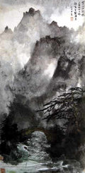 chinese masters paintings liu haishu lhs0066 A4 Photo Print