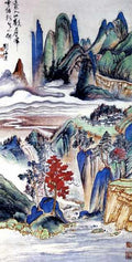chinese masters paintings liu haishu lhs0074 A4 Photo Print