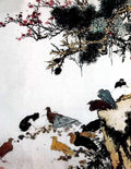 chinese masters paintings pan tianshou pts00100 A4 Photo Print