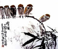 chinese masters paintings pan tianshou pts00108 A4 Photo Print