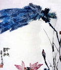 chinese masters paintings pan tianshou pts00118 A4 Photo Print