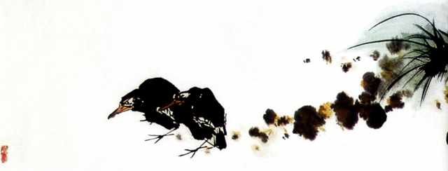chinese masters paintings pan tianshou pts0019 A4 Photo Print