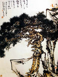 chinese masters paintings pan tianshou pts0029 A4 Photo Print
