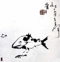 chinese masters paintings pan tianshou pts0035 A4 Photo Print