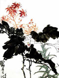chinese masters paintings pan tianshou pts0046 A4 Photo Print