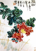 chinese masters paintings pan tianshou pts0066 A4 Photo Print