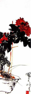 chinese masters paintings pan tianshou pts0076 A4 Photo Print
