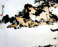 chinese masters paintings pan tianshou pts008 A4 Photo Print