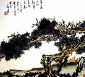 chinese masters paintings pan tianshou pts0084 A4 Photo Print