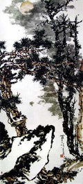 chinese masters paintings pan tianshou pts0098 A4 Photo Print