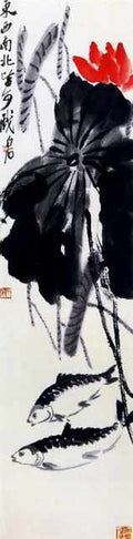 chinese masters paintings qi baishi qbs0010 A4 Photo Print