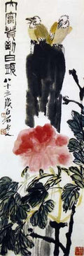 chinese masters paintings qi baishi qbs00106 A4 Photo Print