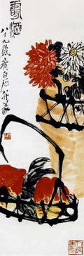 chinese masters paintings qi baishi qbs00116 A4 Photo Print
