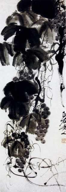 chinese masters paintings qi baishi qbs0014 A4 Photo Print