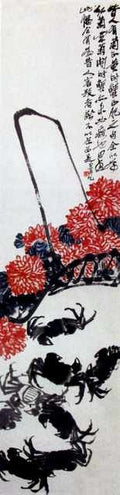 chinese masters paintings qi baishi qbs0021 A4 Photo Print