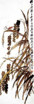 chinese masters paintings qi baishi qbs0022 A4 Photo Print