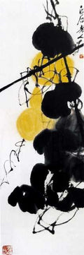 chinese masters paintings qi baishi qbs0027 A4 Photo Print