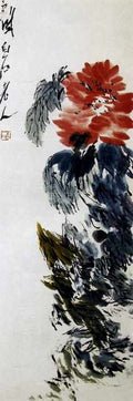 chinese masters paintings qi baishi qbs0040 A4 Photo Print