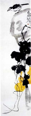 chinese masters paintings qi baishi qbs007 A4 Photo Print