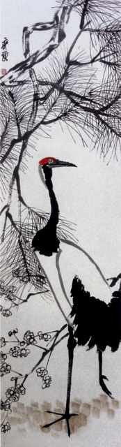 chinese masters paintings qi baishi qbs0073 A4 Photo Print