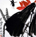 chinese masters paintings qi baishi qbs0076 A4 Photo Print