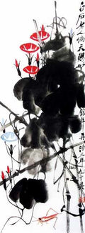 chinese masters paintings qi baishi qbs008 A4 Photo Print