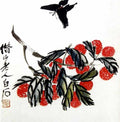 chinese masters paintings qi baishi qbs0089 A4 Photo Print